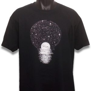 Camiseta Negra Estrella Friking liquidacion