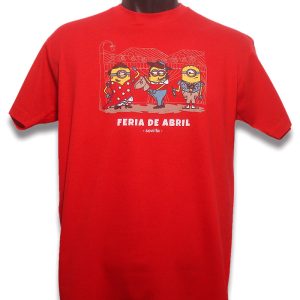 Camiseta Roja Feria de Abril